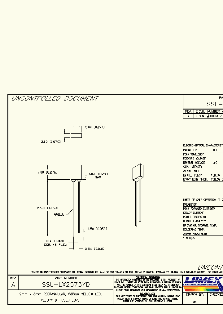 SSL-LX2573YD_1549769.PDF Datasheet