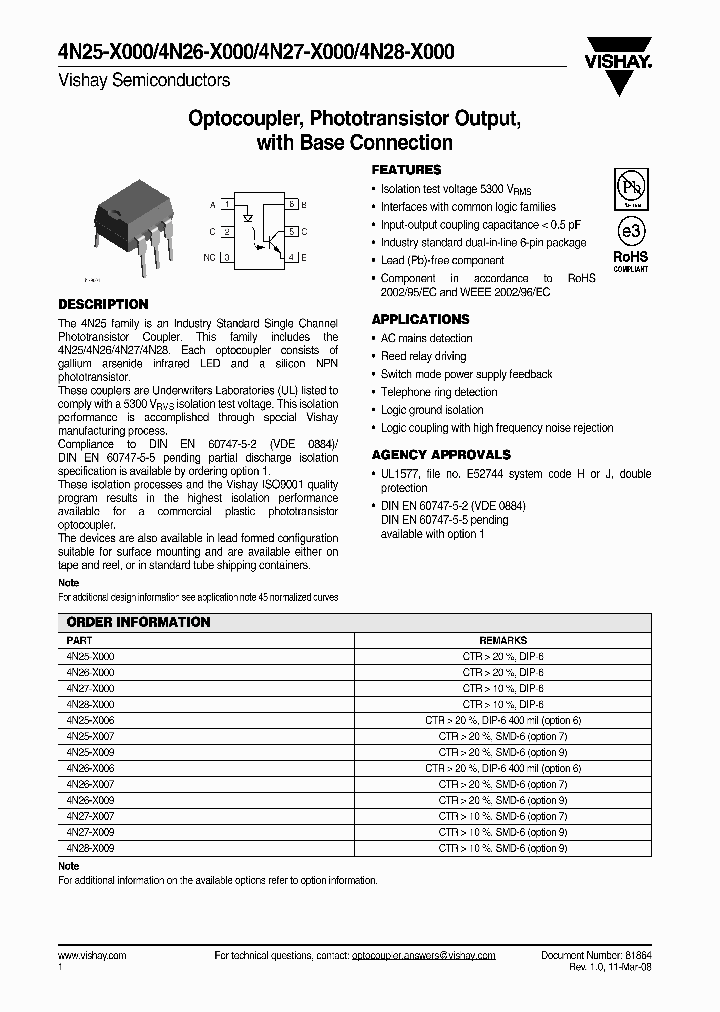 4N26-X009_1552767.PDF Datasheet