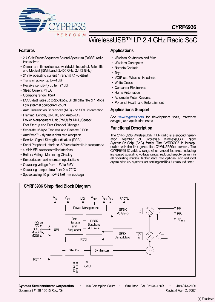 CYRF6936_1801801.PDF Datasheet