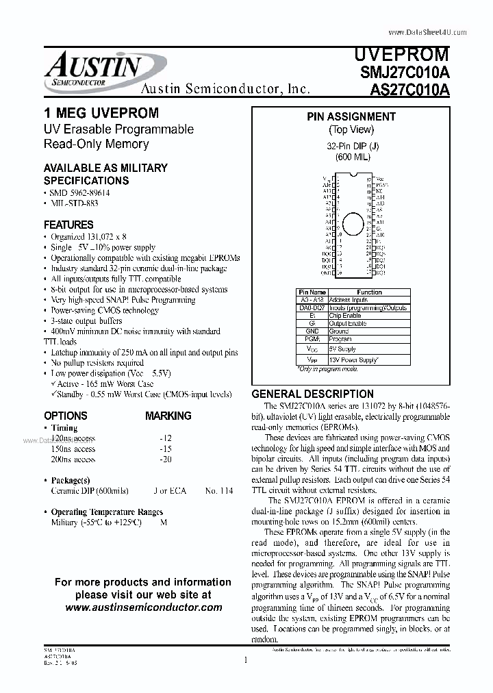 SMJ27C010A_1794327.PDF Datasheet