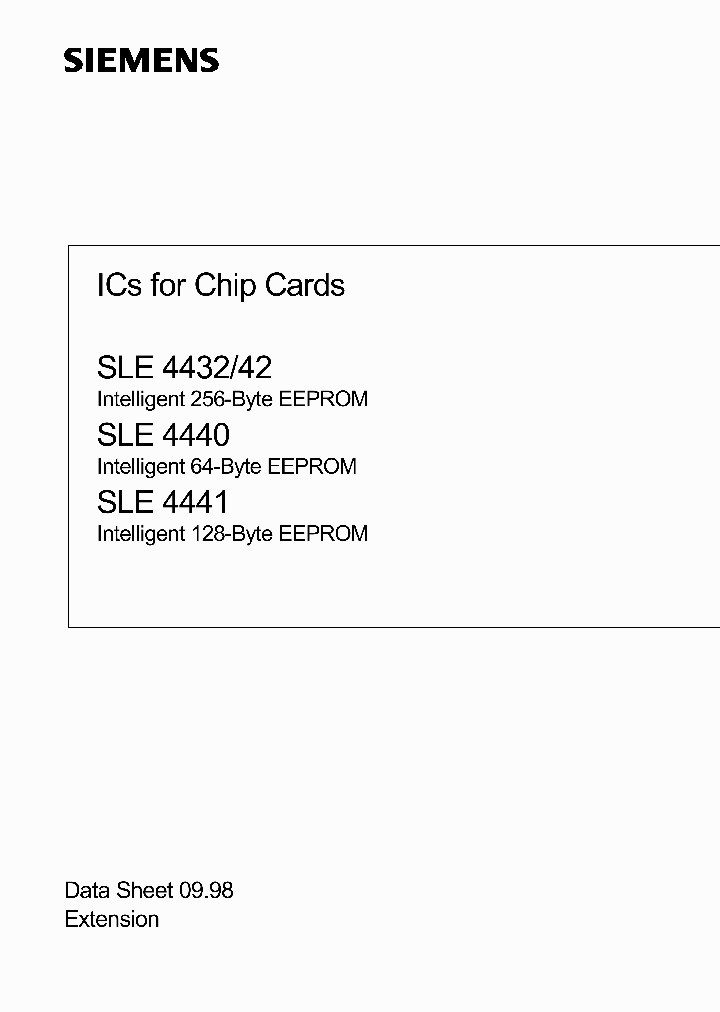 SLE4440_1554857.PDF Datasheet