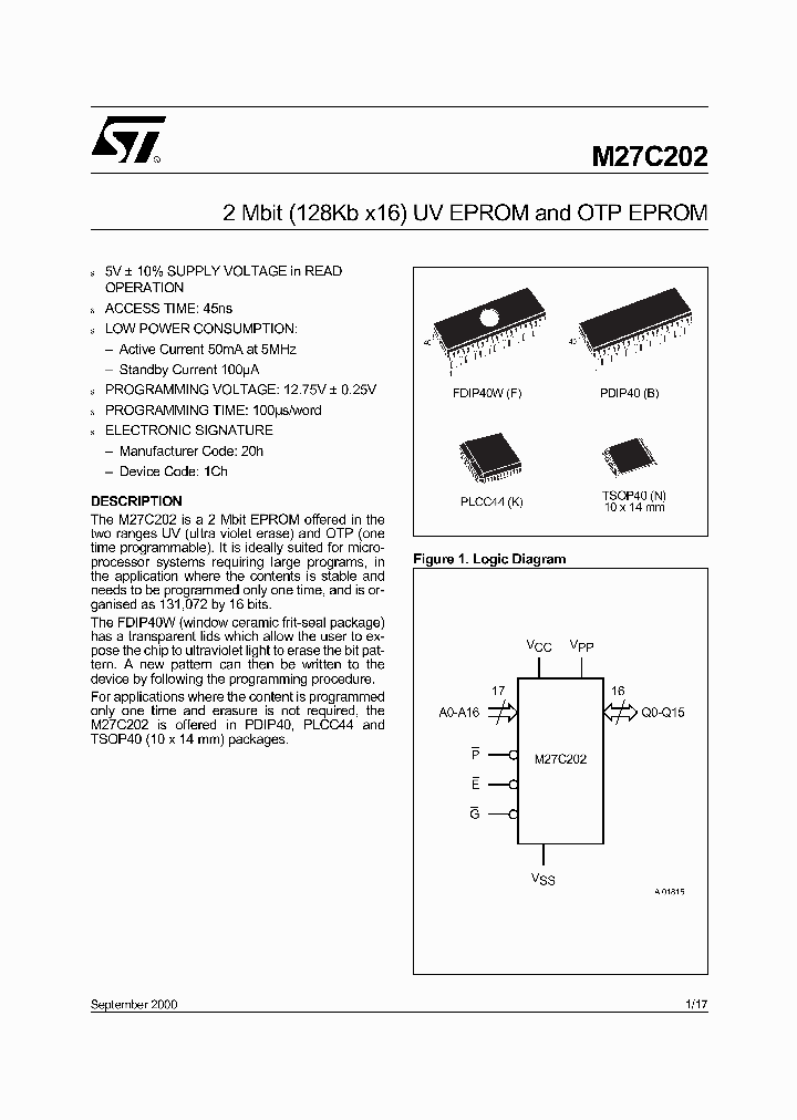 M27C202-80F1_1804005.PDF Datasheet