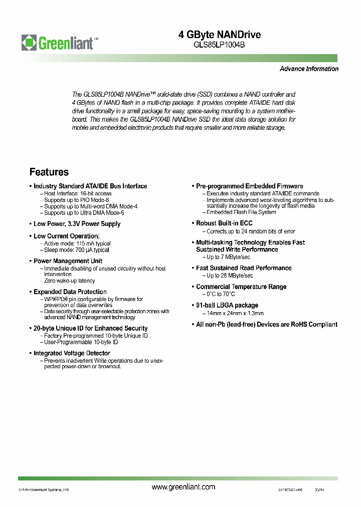 GLS85LP1004A-M-C-LBTE_1559411.PDF Datasheet