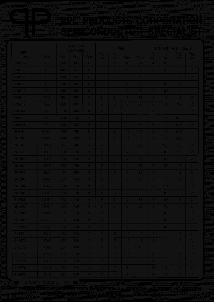 2N6580_1556927.PDF Datasheet