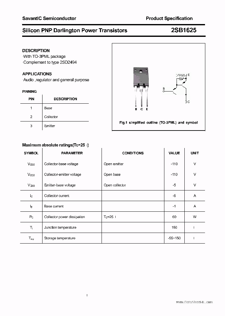 2SB1625_1800936.PDF Datasheet