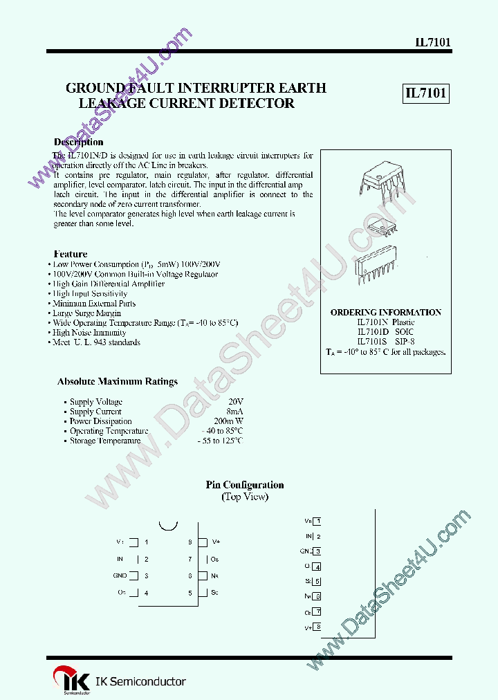 IL7101_1807549.PDF Datasheet