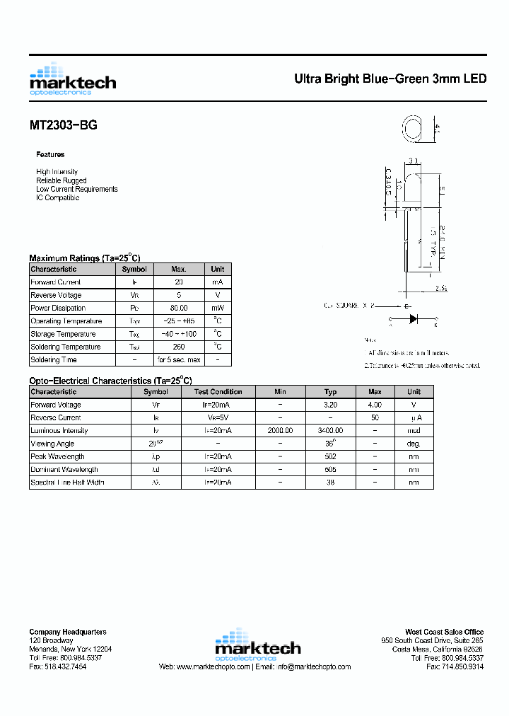 MT2303-BG_1808529.PDF Datasheet