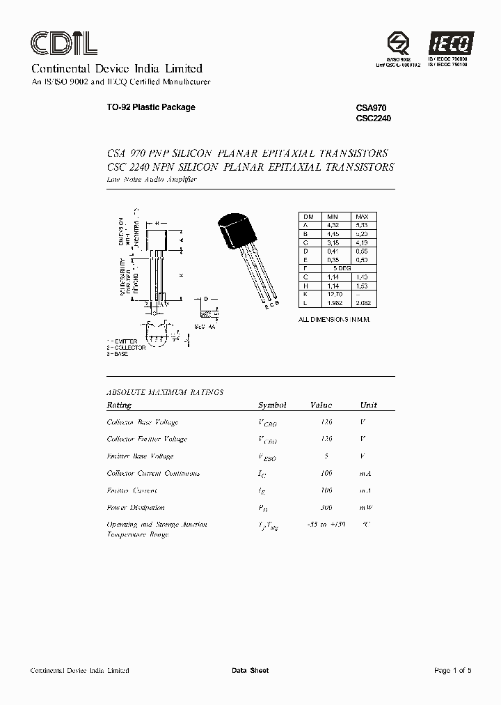 CSA970GR_1573885.PDF Datasheet