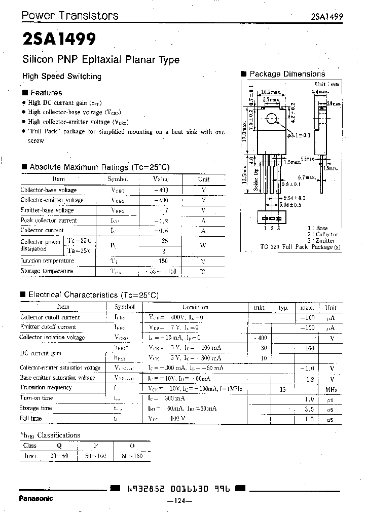 2SA1499O_1574717.PDF Datasheet