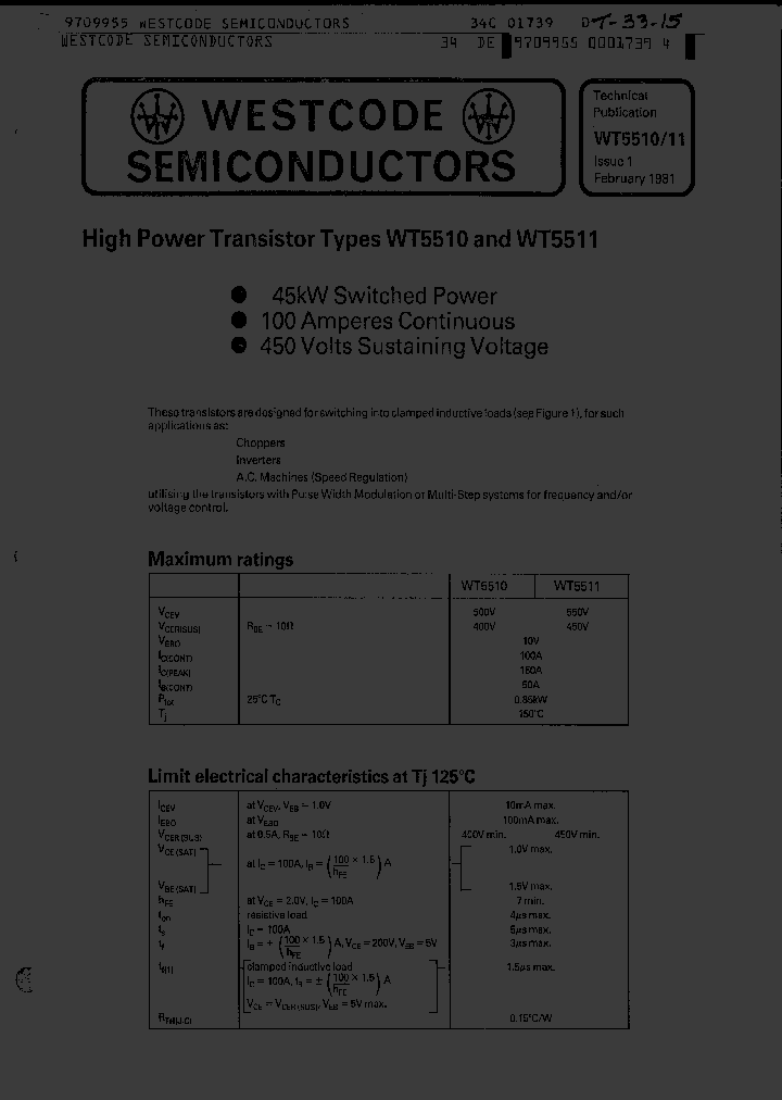 WT5510_1581828.PDF Datasheet