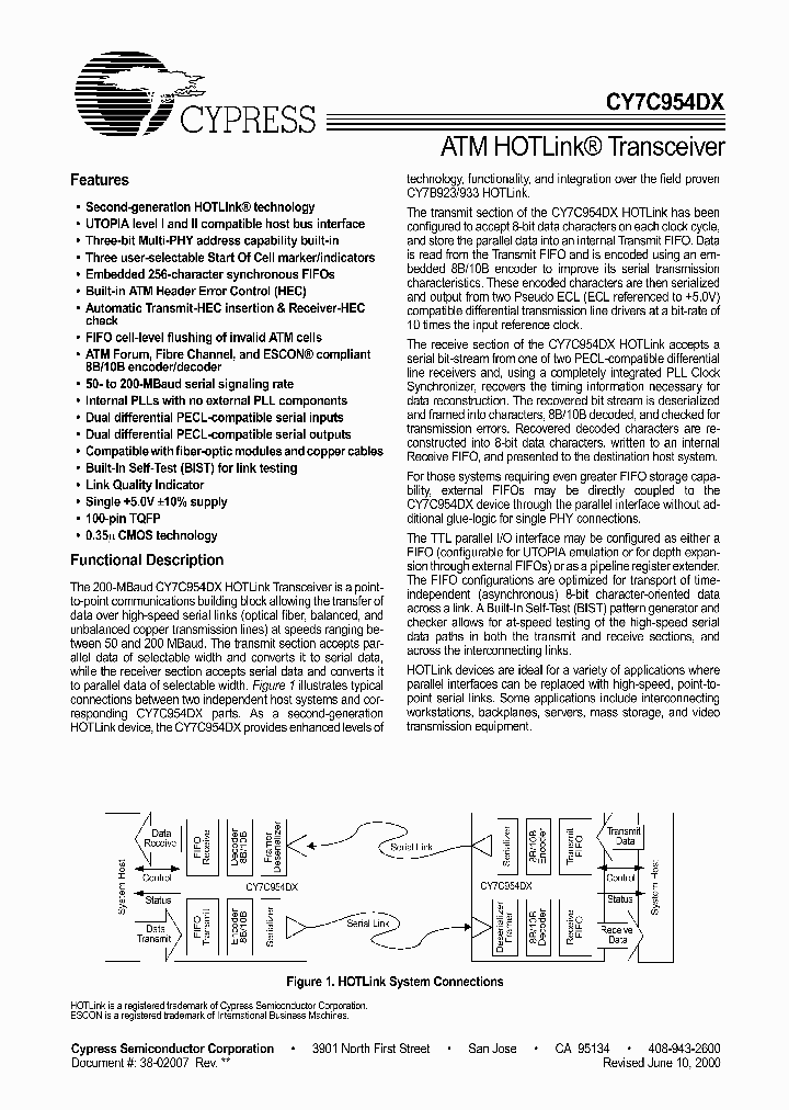 CY7C954DX-AC_1583685.PDF Datasheet