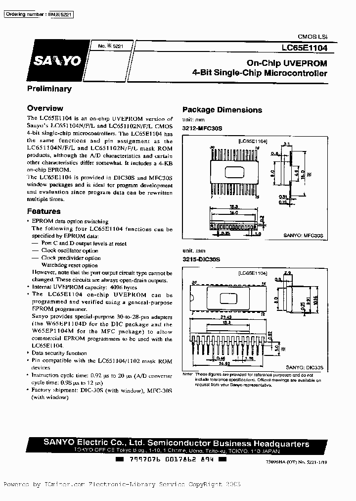 LC65E110430FL_1614169.PDF Datasheet