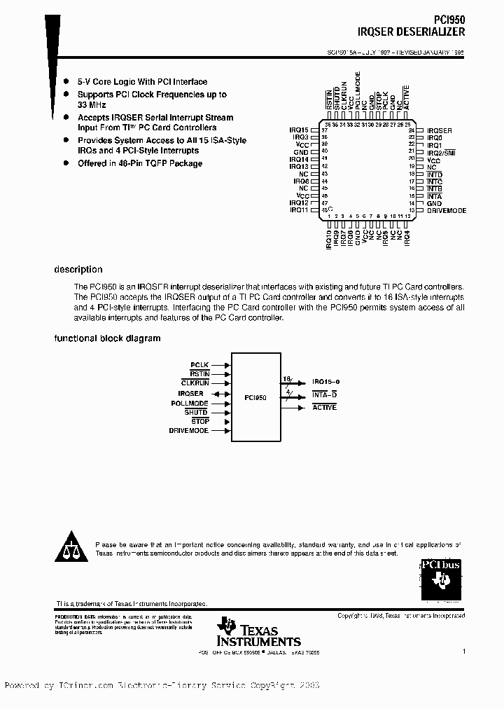 PCI950PT_1615061.PDF Datasheet