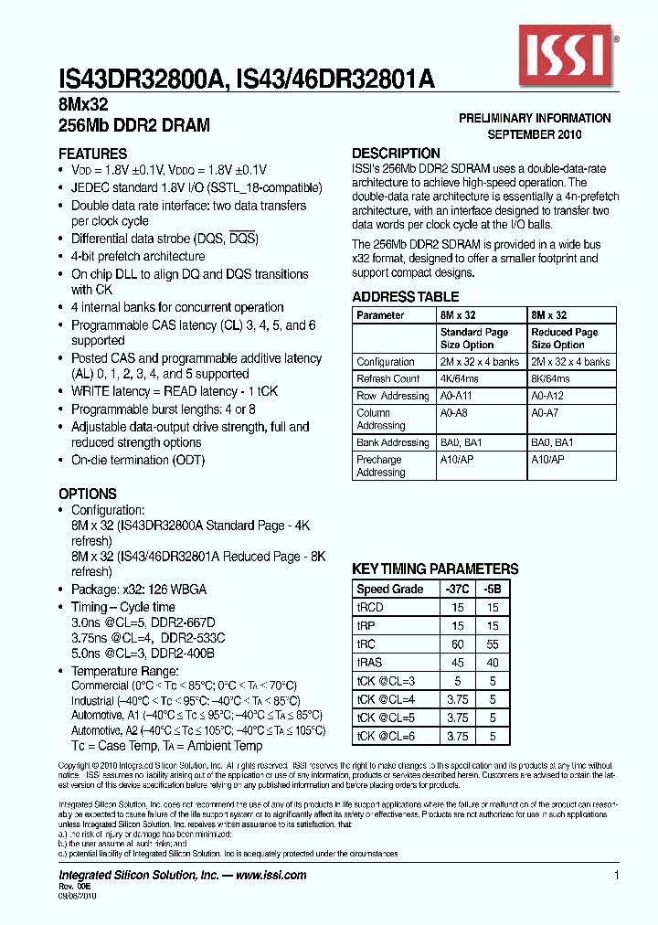 IS43DR32800A-37CBL_1618567.PDF Datasheet