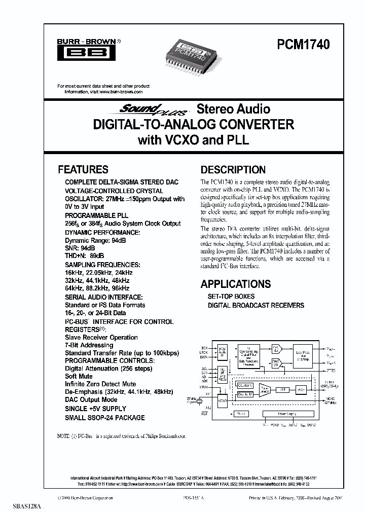 PCM1740E2K_1620146.PDF Datasheet