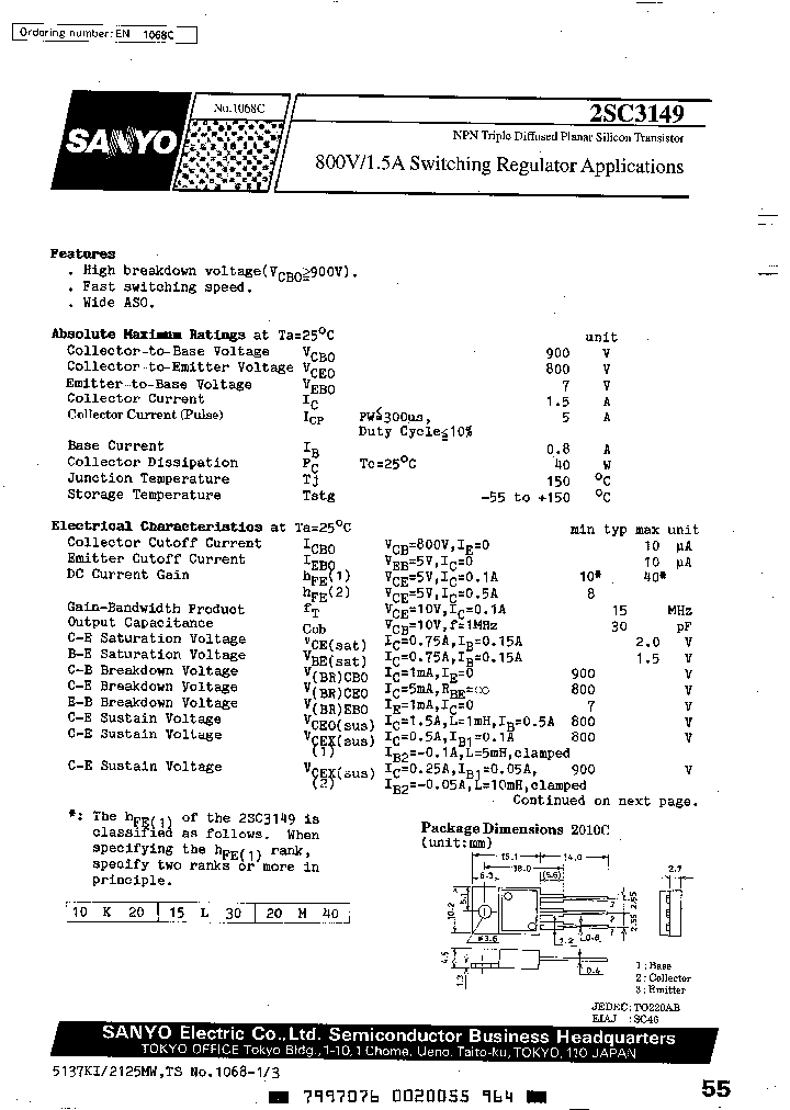 2SC3149K_1635460.PDF Datasheet