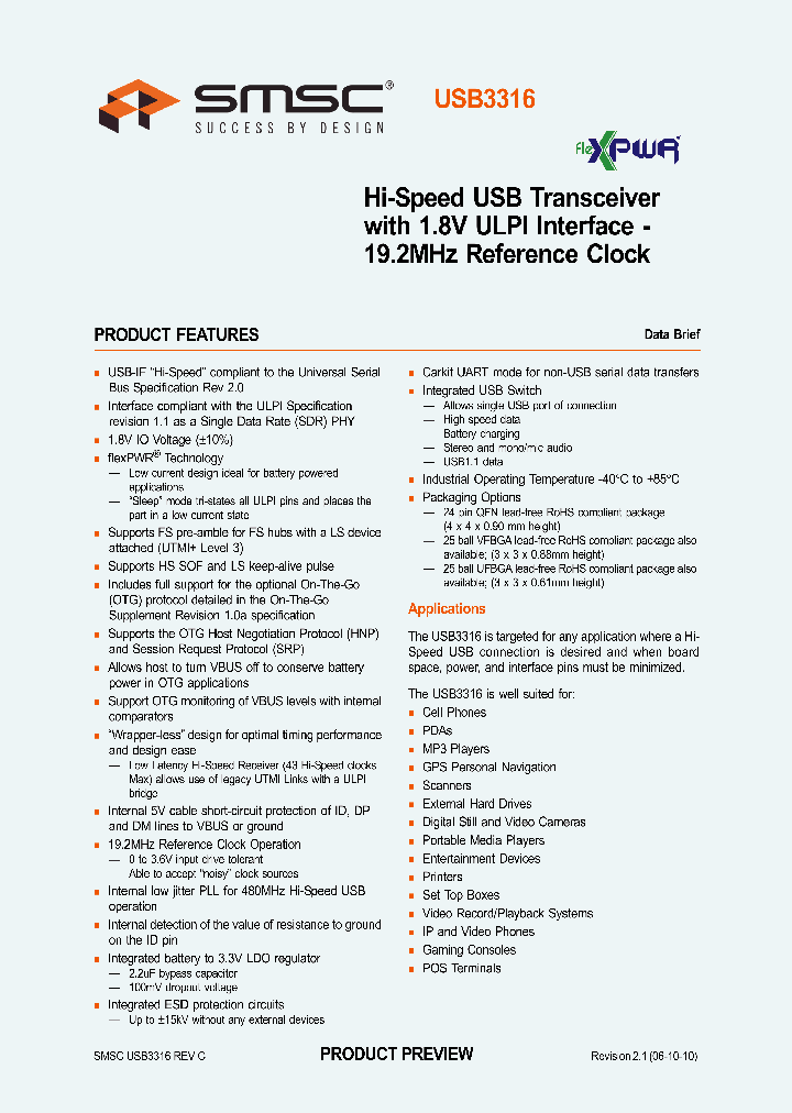 USB3316-CP-TR_1637221.PDF Datasheet