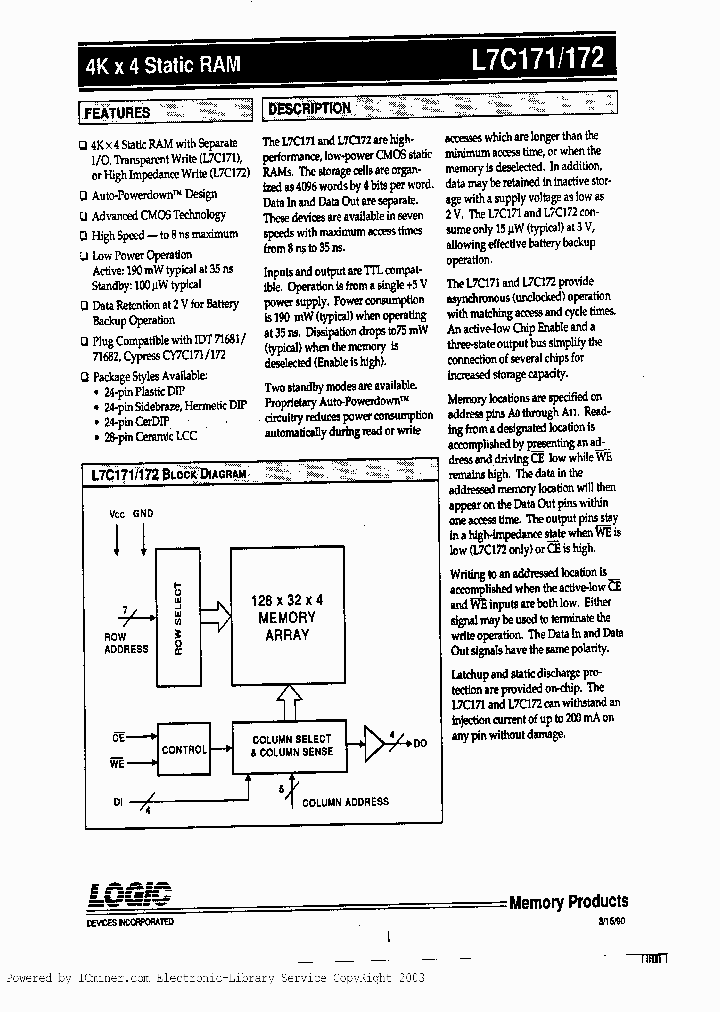 L7C172CC10_1638581.PDF Datasheet