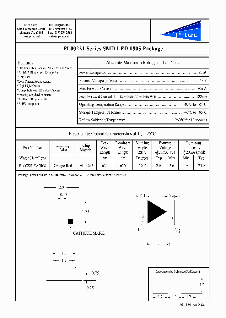 PL00221-WCR08_1828787.PDF Datasheet