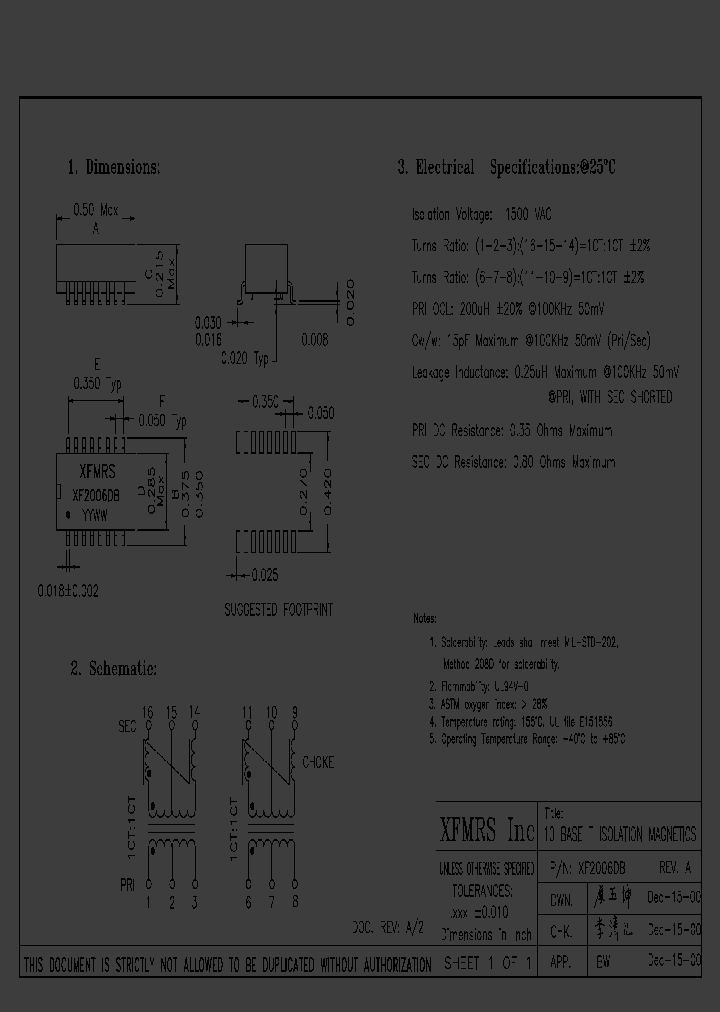XF2006DB_1829076.PDF Datasheet