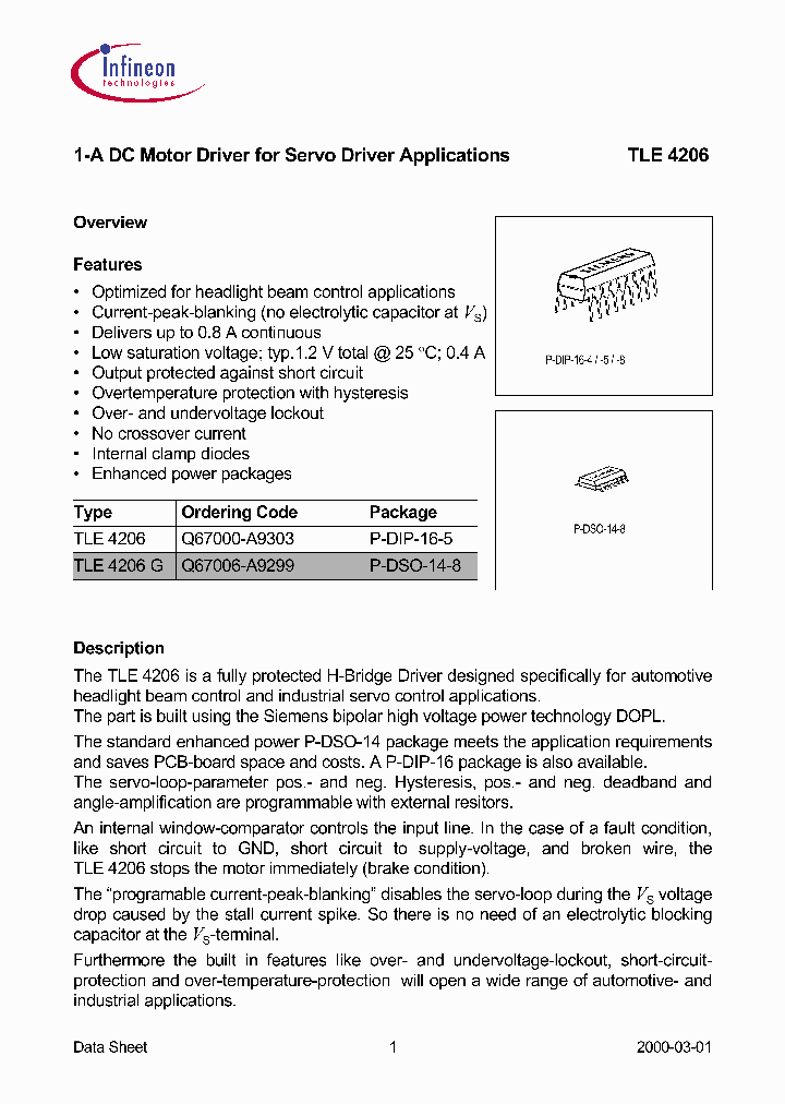 TLE4206-G_1833046.PDF Datasheet