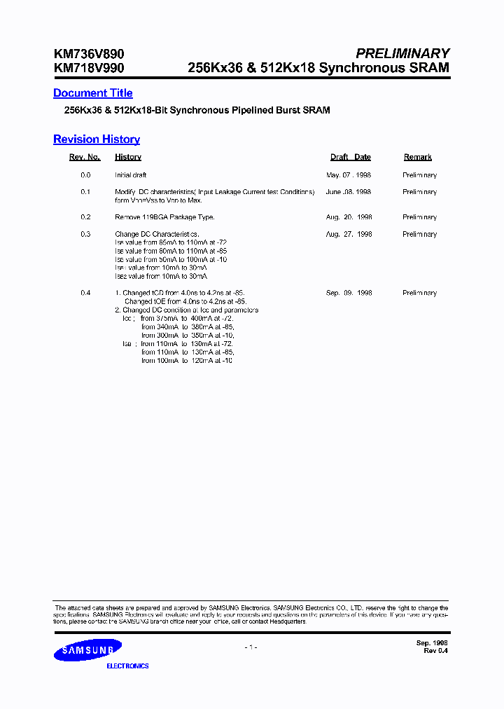 KM736V890_1655624.PDF Datasheet