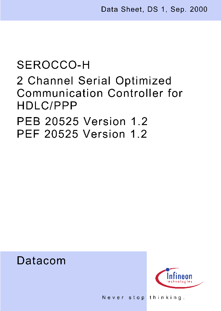 PEB20525F_1660691.PDF Datasheet