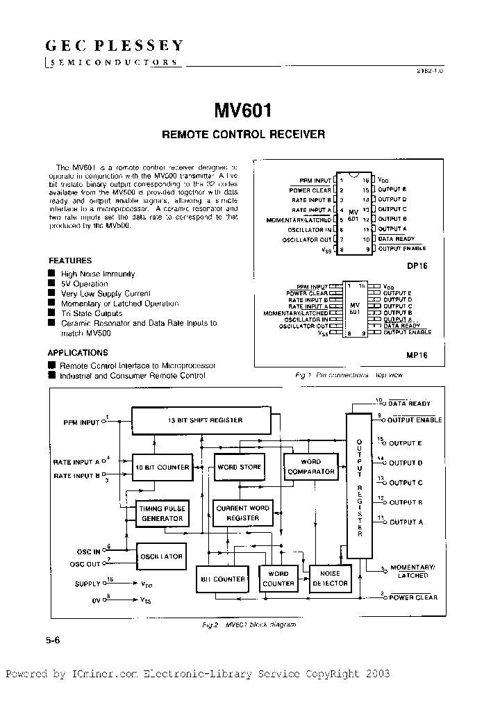 MV601MP_1678176.PDF Datasheet
