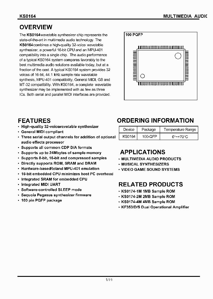 KS0164_1678044.PDF Datasheet