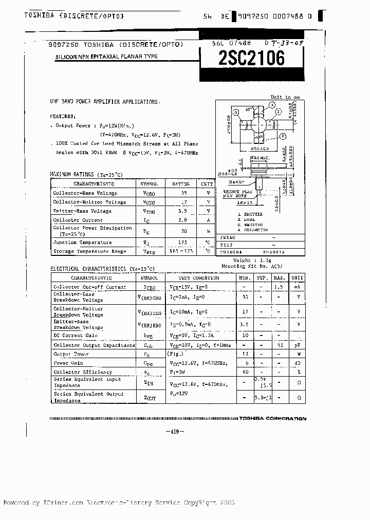 2SC2106_1679134.PDF Datasheet