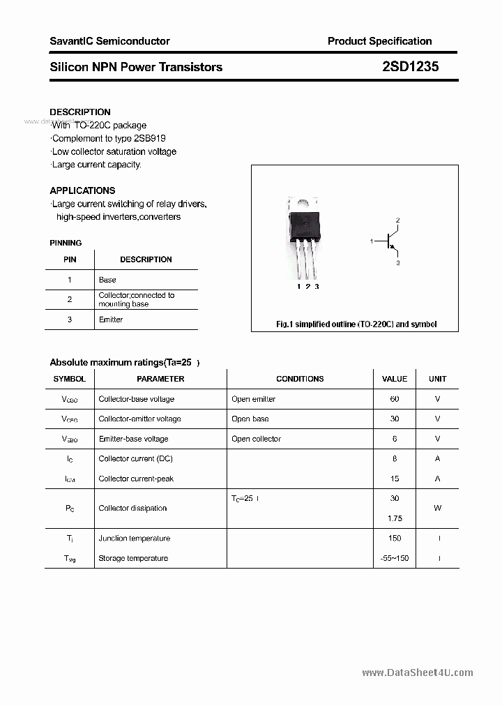 2SD1235_1847387.PDF Datasheet