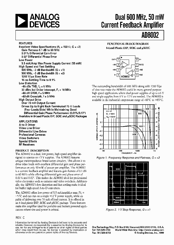 AD8002_1847688.PDF Datasheet