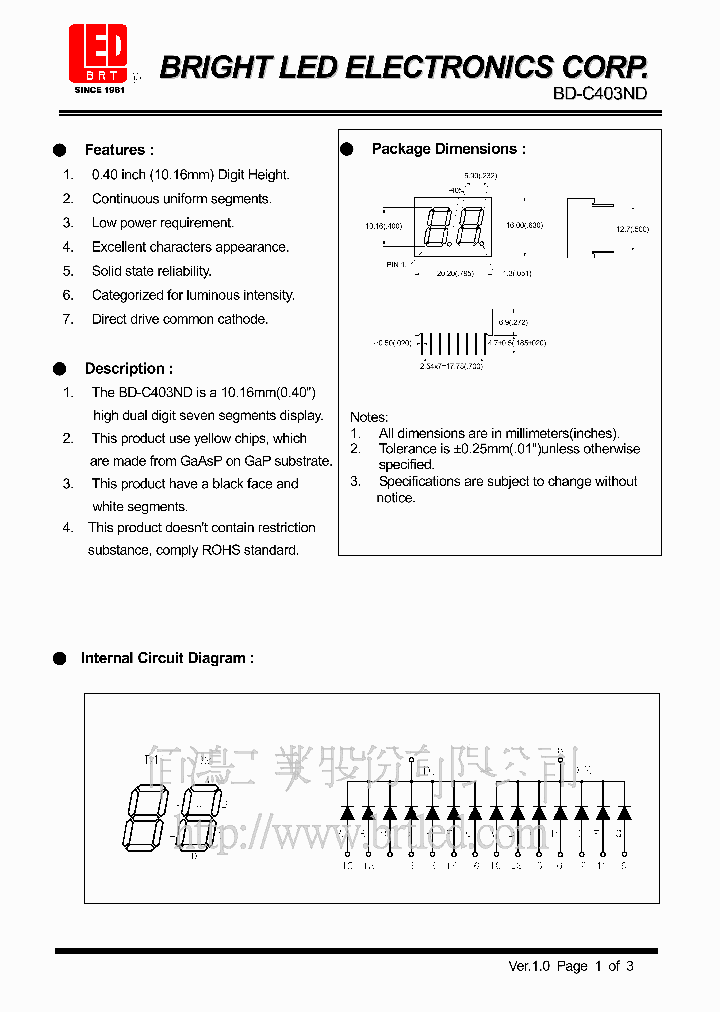 BD-C403ND_1851354.PDF Datasheet