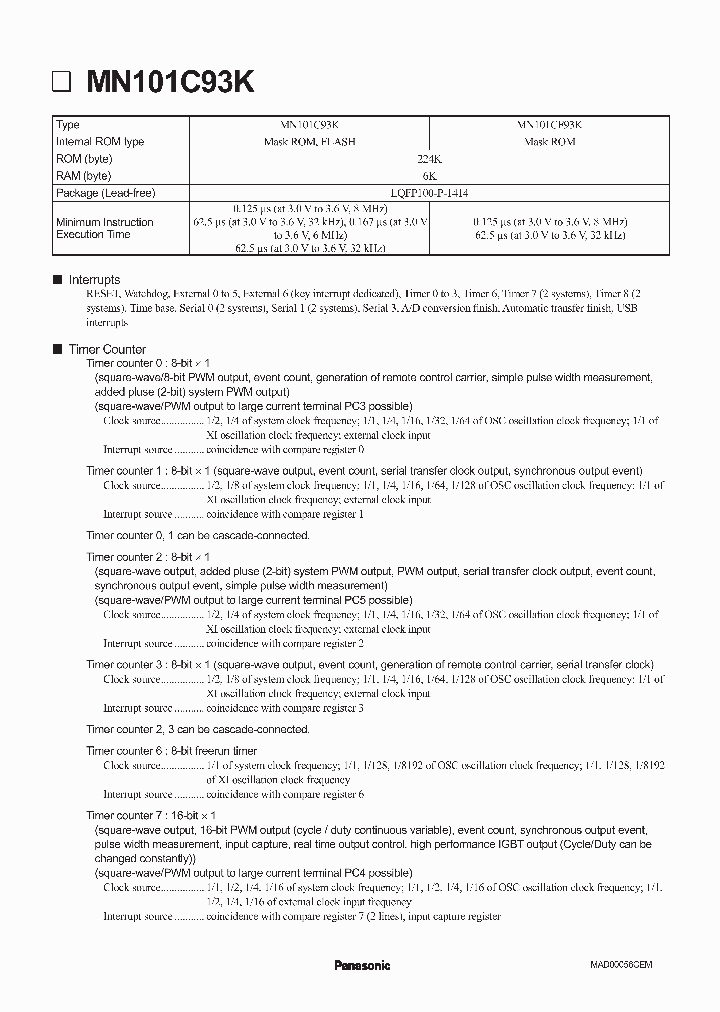 MN101CF93K_1854092.PDF Datasheet