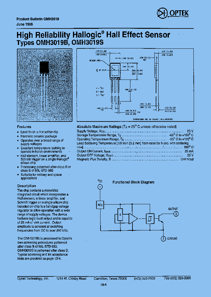 OMH3019S_1855521.PDF Datasheet