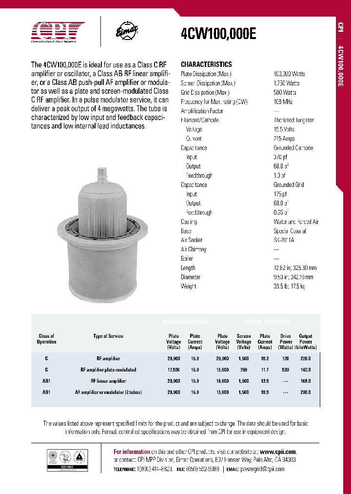 4CW100-000E_1855799.PDF Datasheet