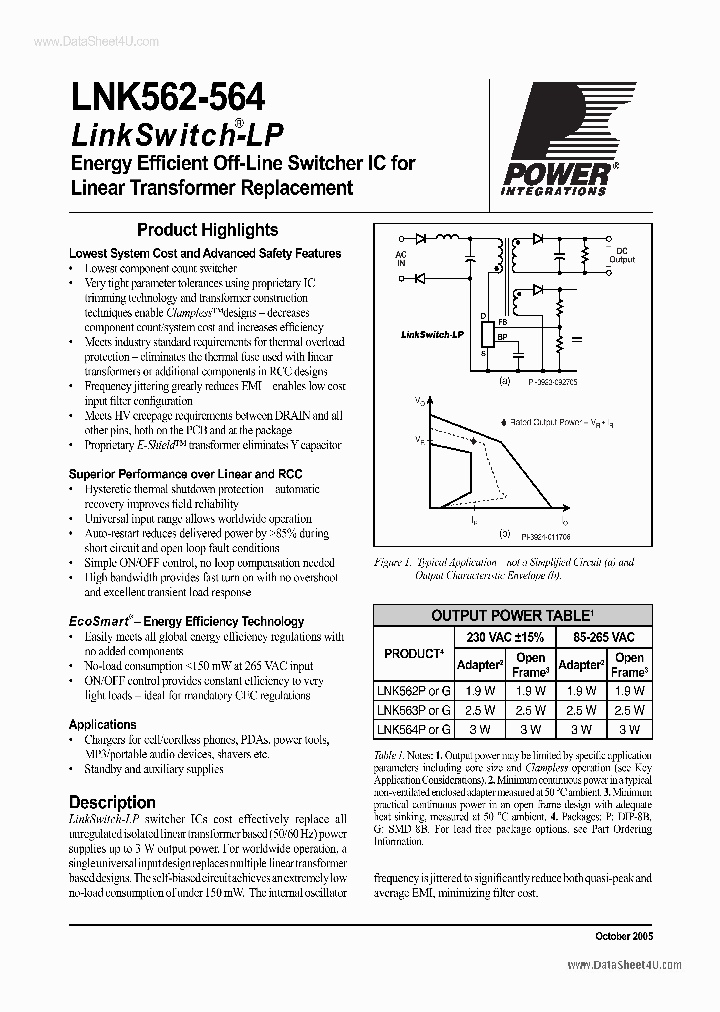 LNK564_1861863.PDF Datasheet