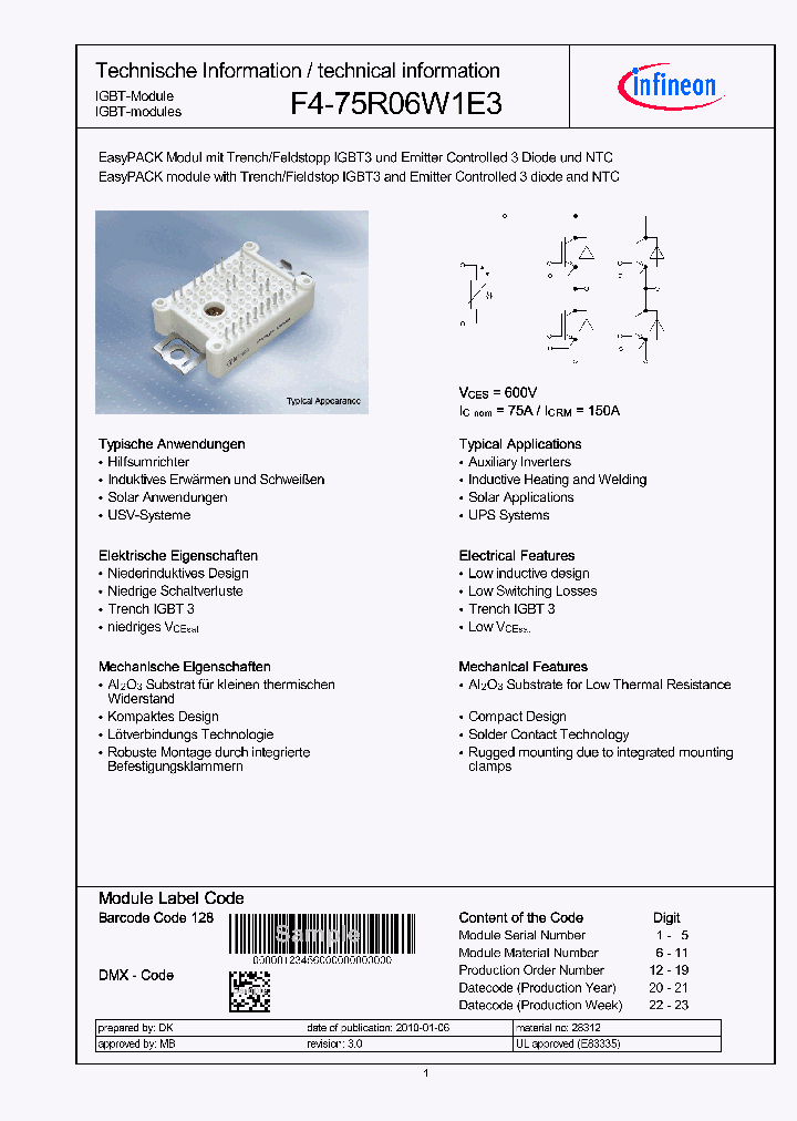 F4-75R06W1E3_1863805.PDF Datasheet