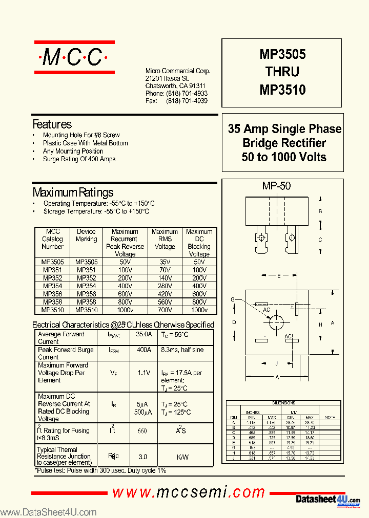 MP3505_1867337.PDF Datasheet