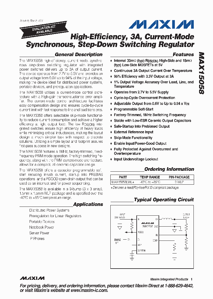 MAX1505811_1877102.PDF Datasheet