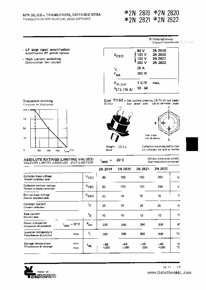 2N2819_1877750.PDF Datasheet