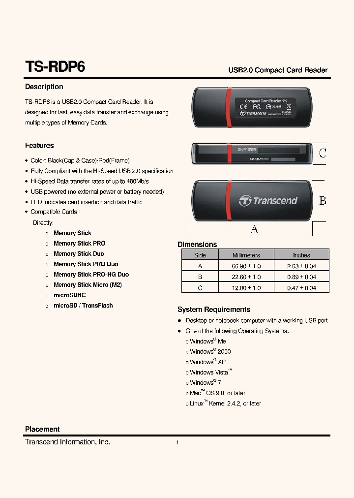 TS-RDP6_1886937.PDF Datasheet