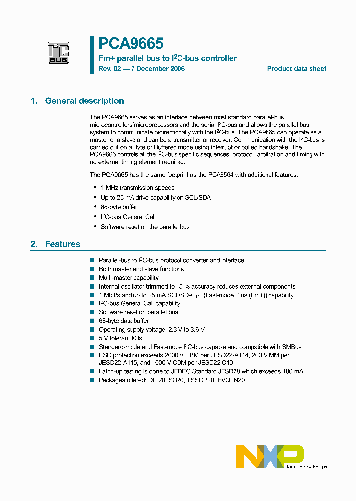 PCA9665_1889294.PDF Datasheet