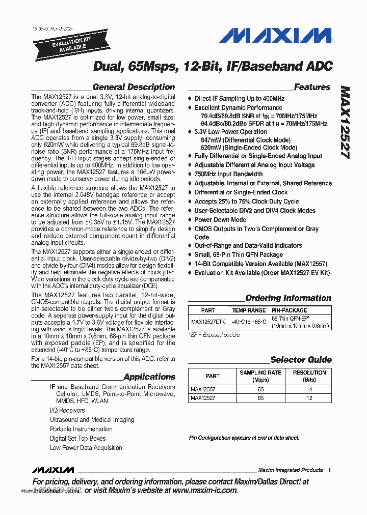 MAX12527_1864863.PDF Datasheet