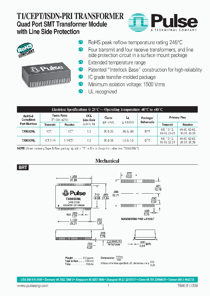 TX9033T_1701033.PDF Datasheet
