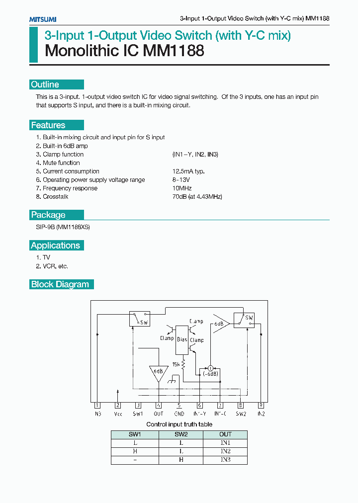 MM1188_1891623.PDF Datasheet