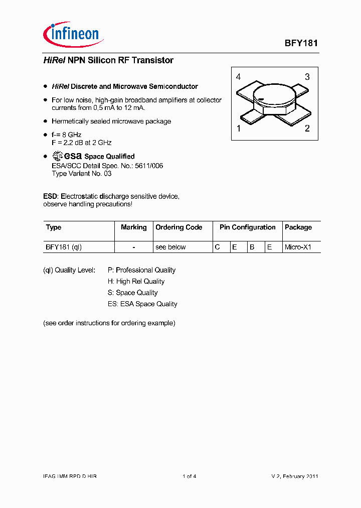 BFY18111_1892907.PDF Datasheet