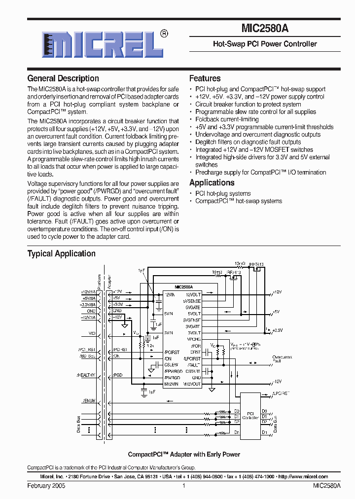 MIC2580A-16BTS_1745270.PDF Datasheet