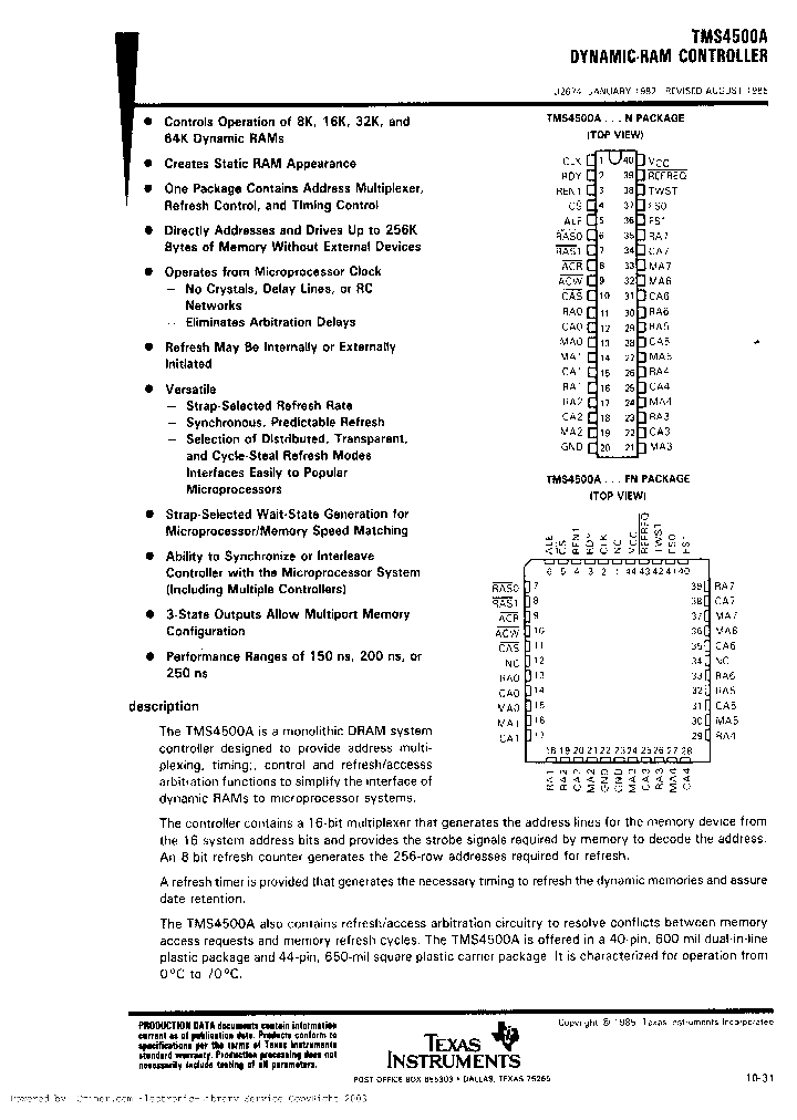 TMS4500A-25N_1745603.PDF Datasheet