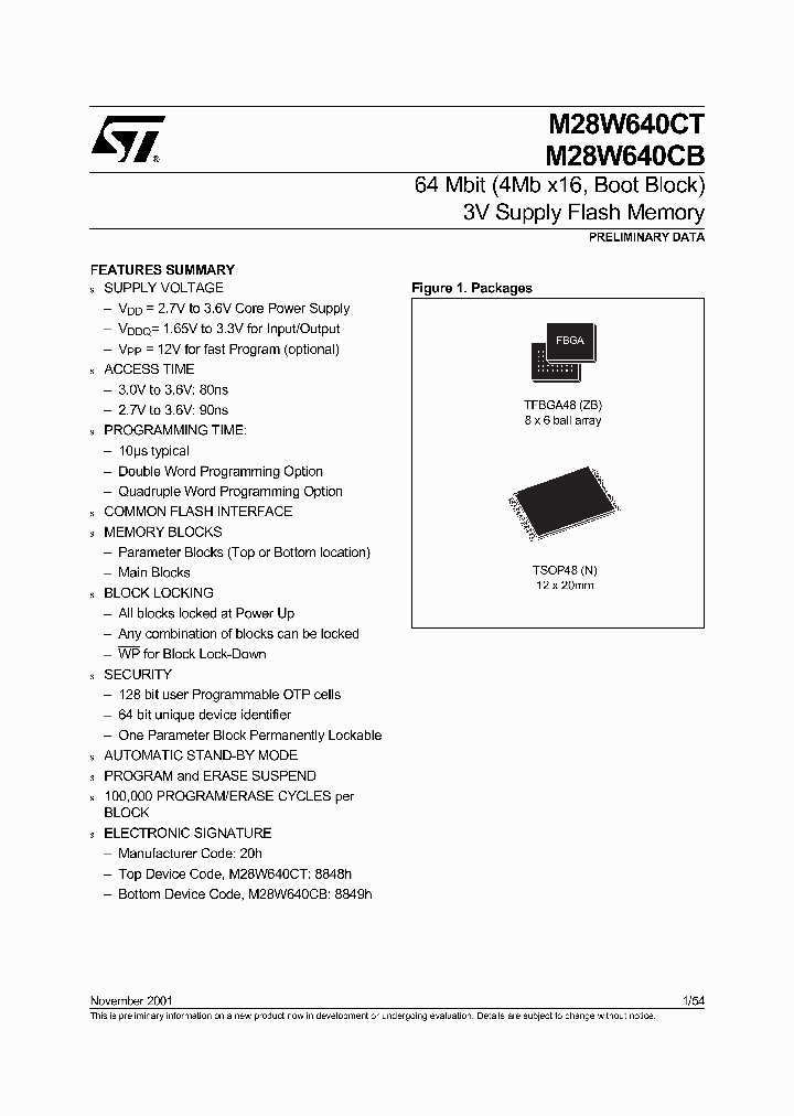 M28W640C-ZBT_1750624.PDF Datasheet